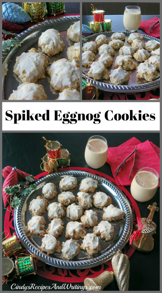 Spiked Eggnog Cookies 