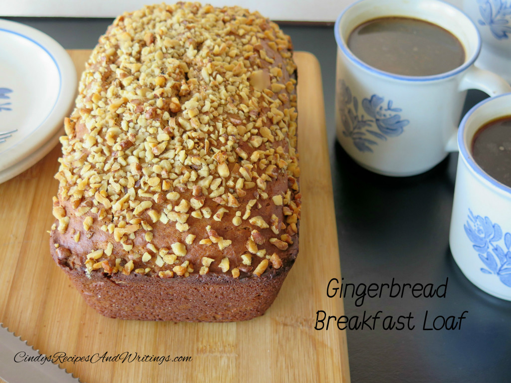 Gingerbread Breakfast loaf table 1