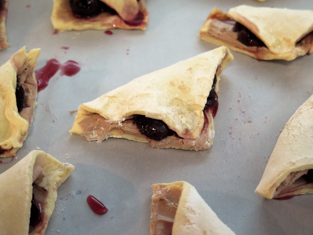 chocolate cherry danish