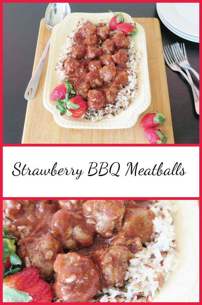 Strawberry BBQ Meatballs 