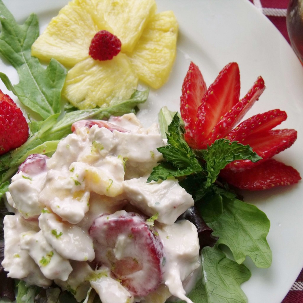 chicken strawberry pineapple salad