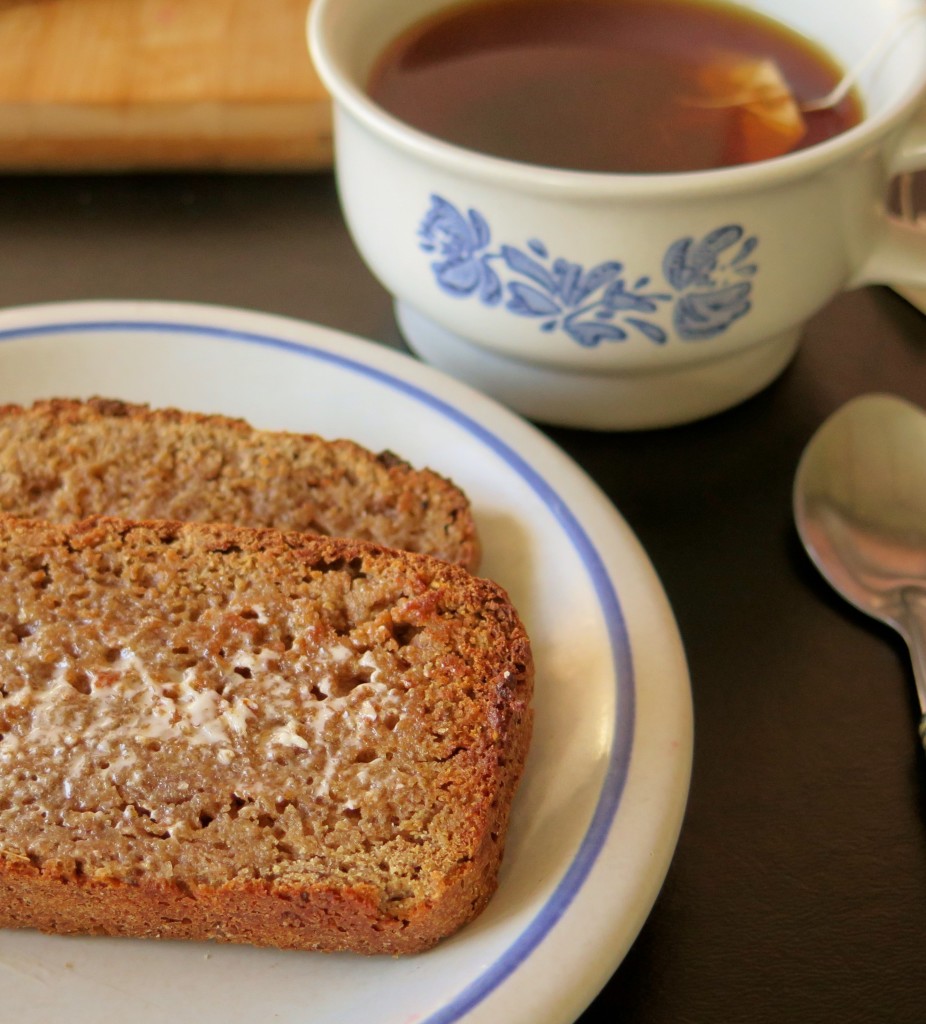 Ancient 4 Grain Breakfast Bread plate 