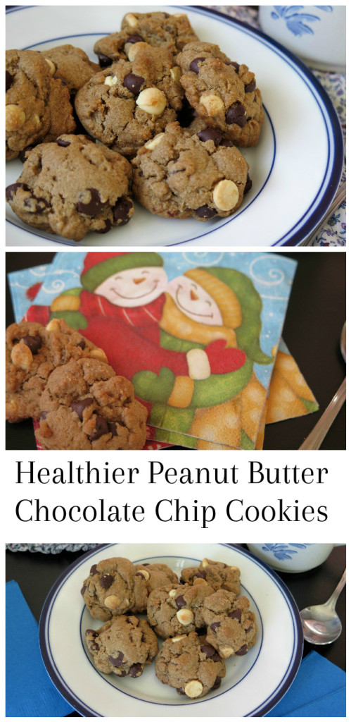 Healthier pb choc cookies