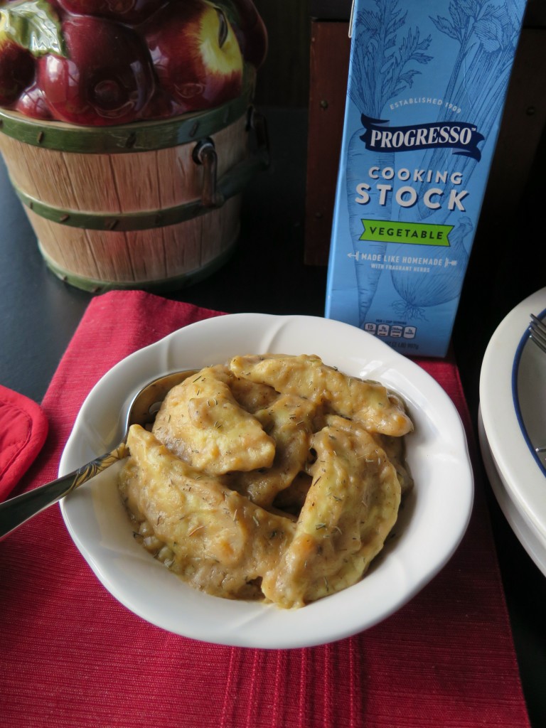 Sweet Potato Pierogie bowl and carton