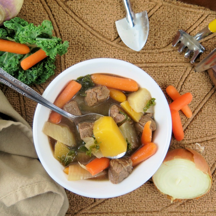 Turnip Rutabaga Root Vegetable Beef Stew 