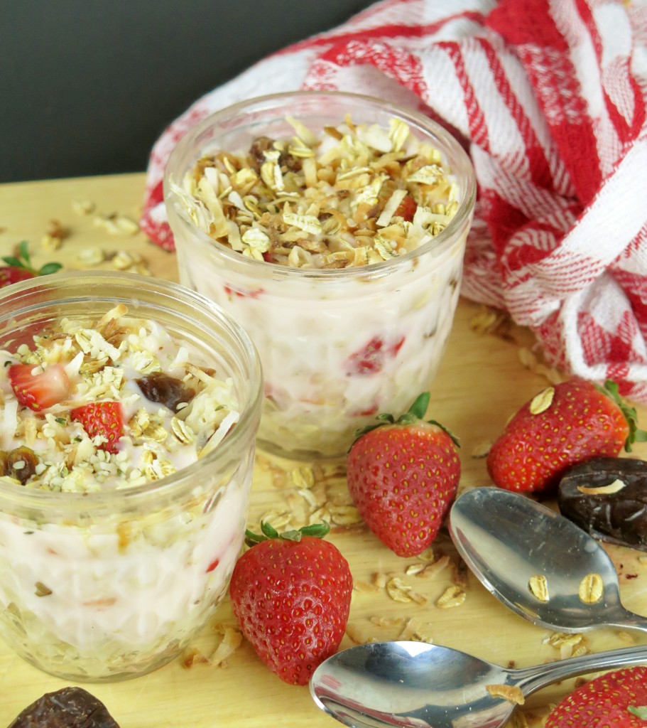 Warm Oatmeal Parfait duo