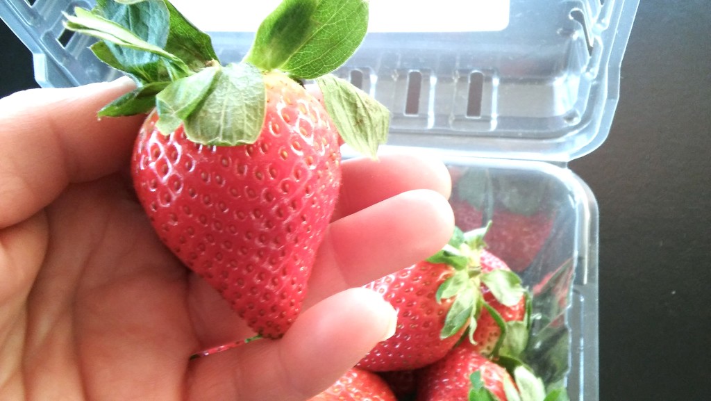 strawberry close up