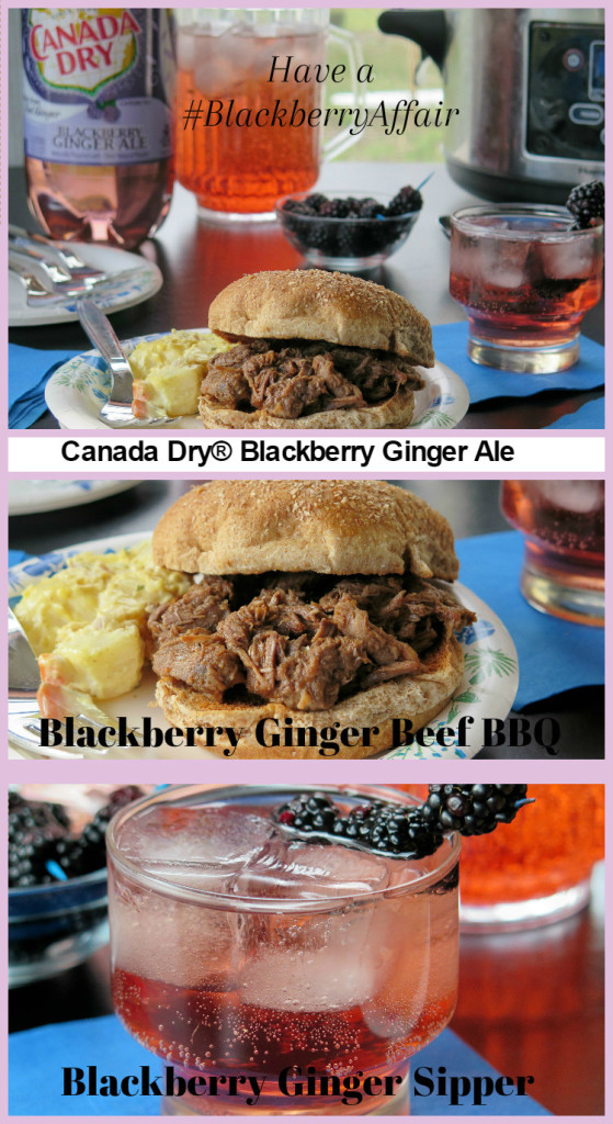 #BlackberryAffair Canada Dry® Blackberry Ginger Ale