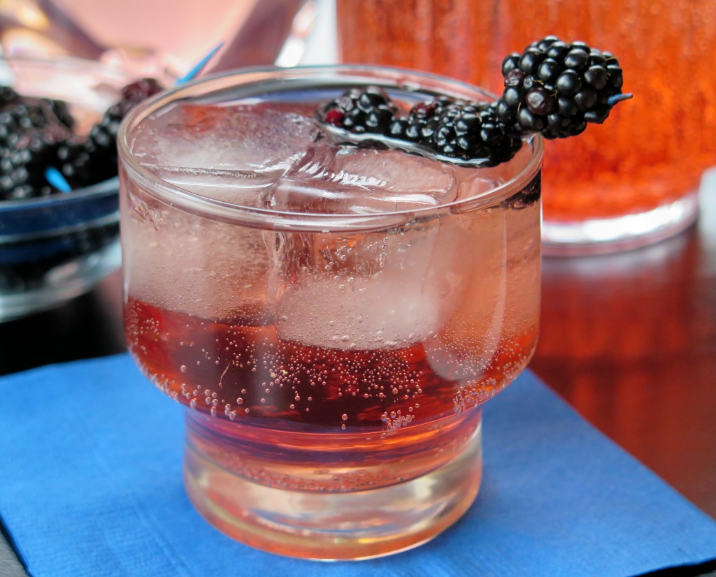 Canada Dry® Blackberry Ginger Ale Blackberry Ginger Sipper glass