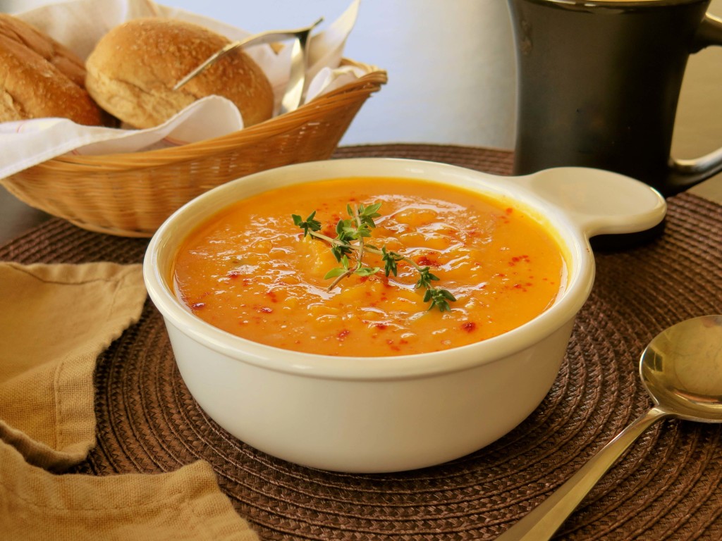 Butternut Brown Rice Soup_