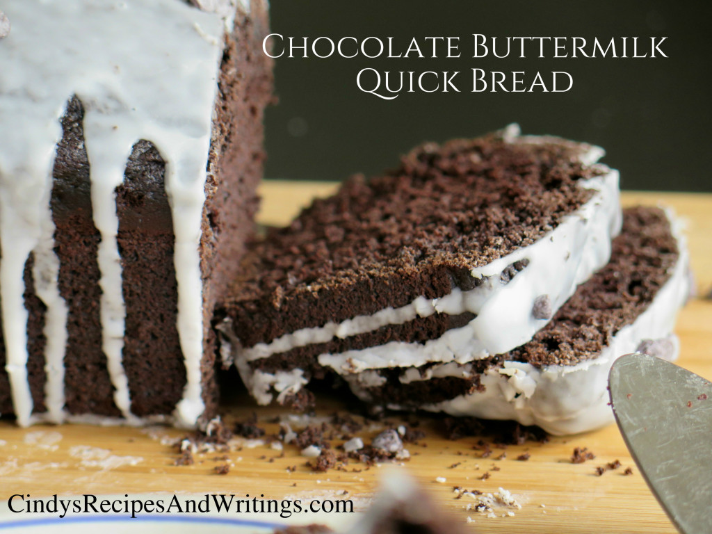 Chocolate Buttermilk Bread sliced