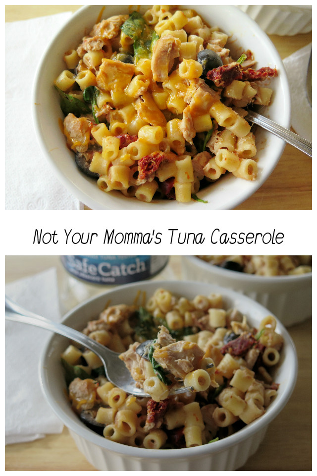 Not Your Momma's Tuna Casserole collage