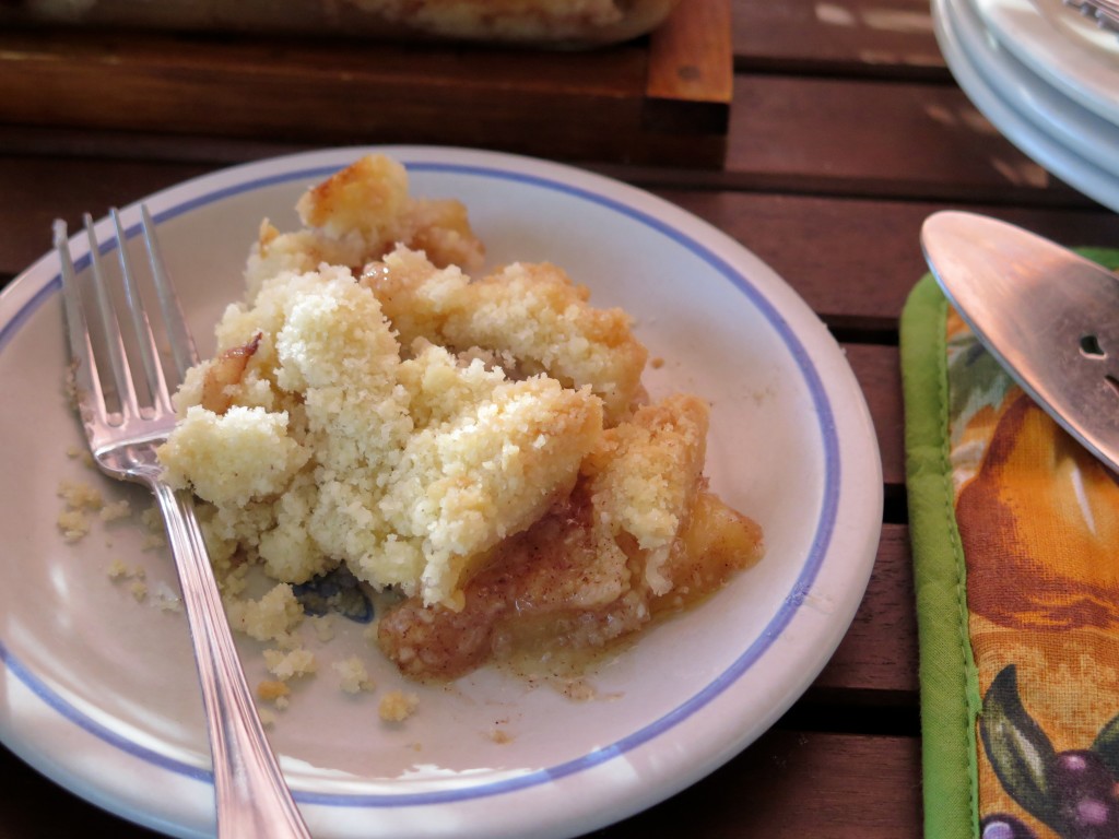 Apple Crisp close up