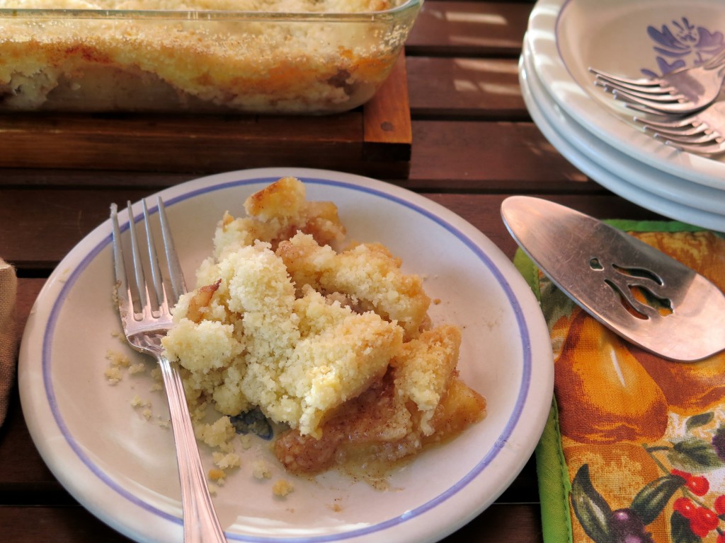 Apple Crisp plate