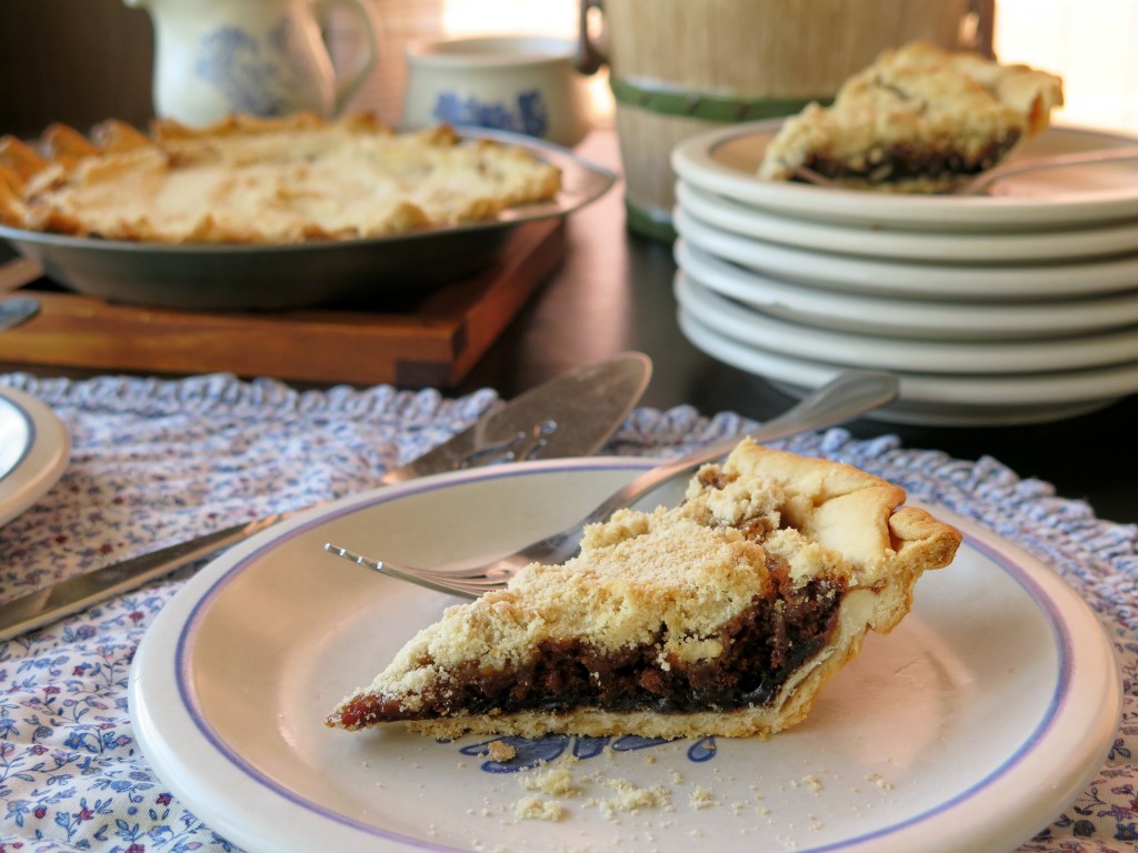 Shoofly Pie table