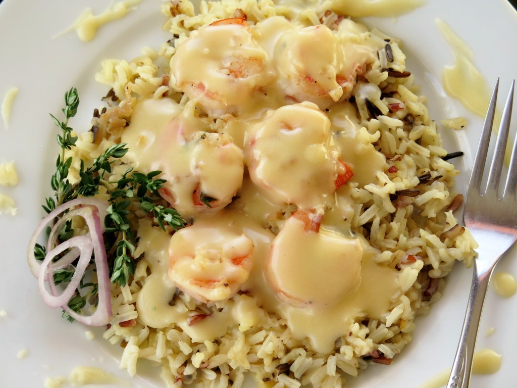 Shrimp Beurre Blanc