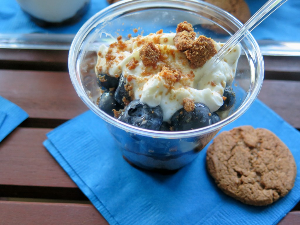 Blueberry Ginger Parfait