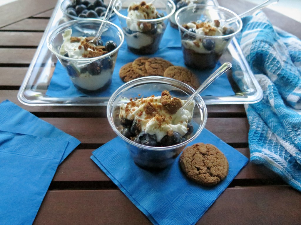 Blueberry Ginger Parfaits