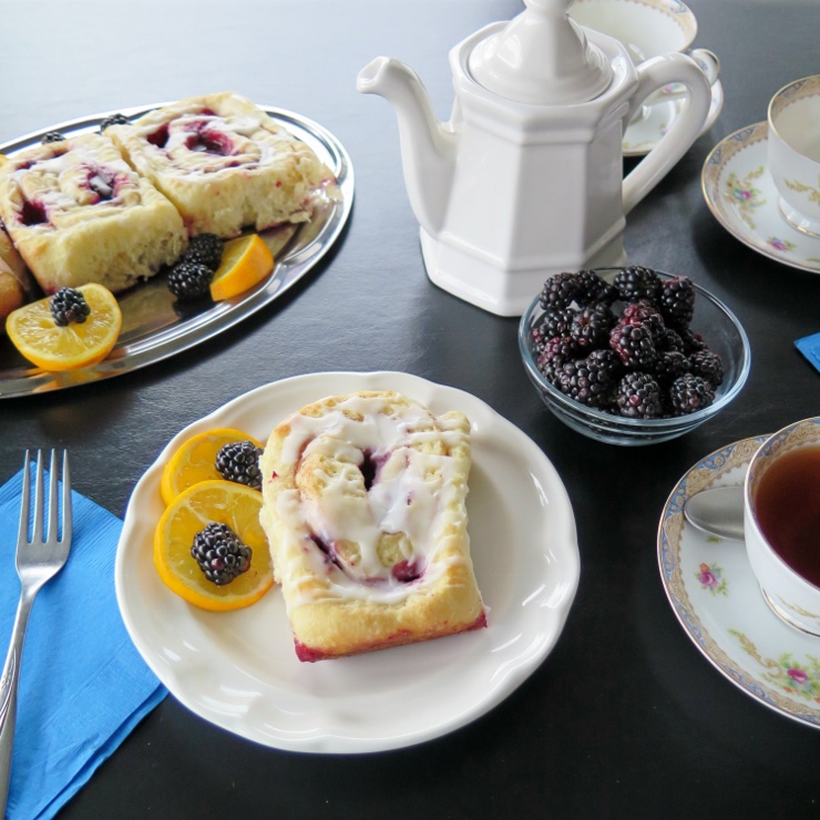 Meyer Lemon Blackberry Cinnamon Rolls table (740x740)