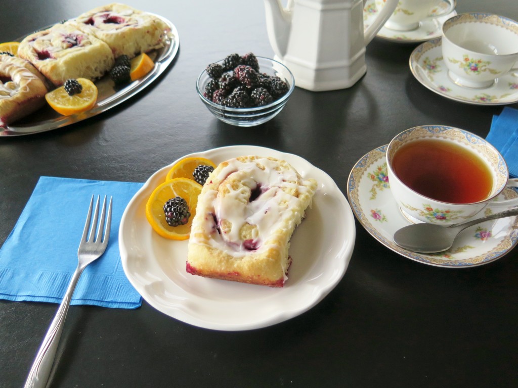 Meyer Lemon Blackberry Roll set