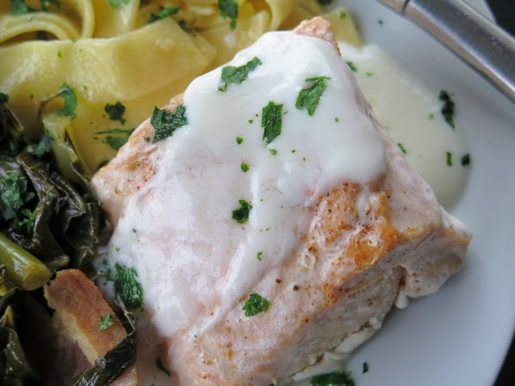 Salmon Citrus Yogurt Sauce