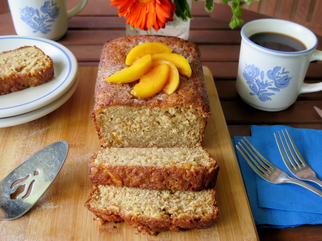 Spicy Peach Oatmeal Bread