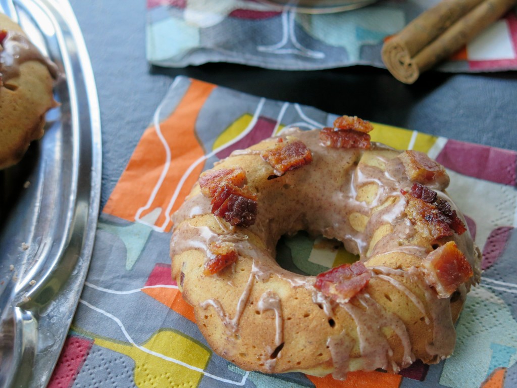 Cinnamon Bacon Doughnut