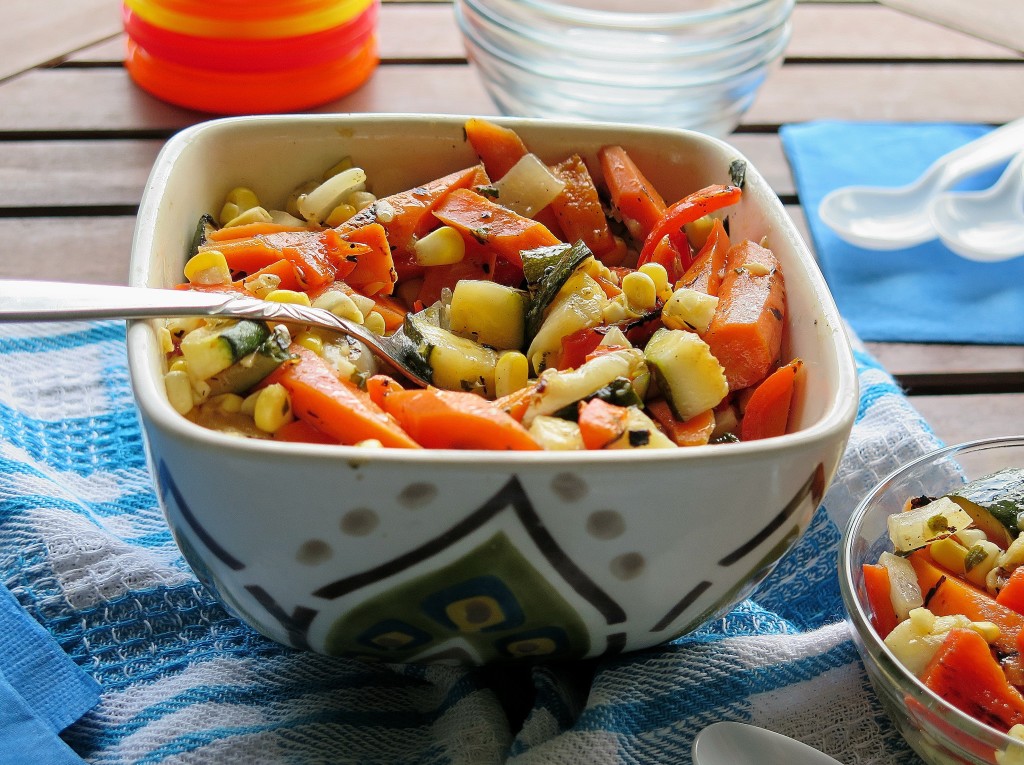 Grilled Vegetable Salad Bowls 2