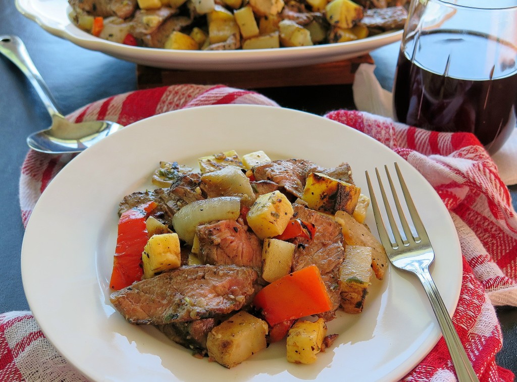 Grilled Cheesesteak Potato Salad