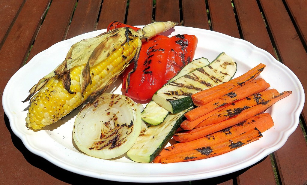 Grilled Vegetable Salad Veggies