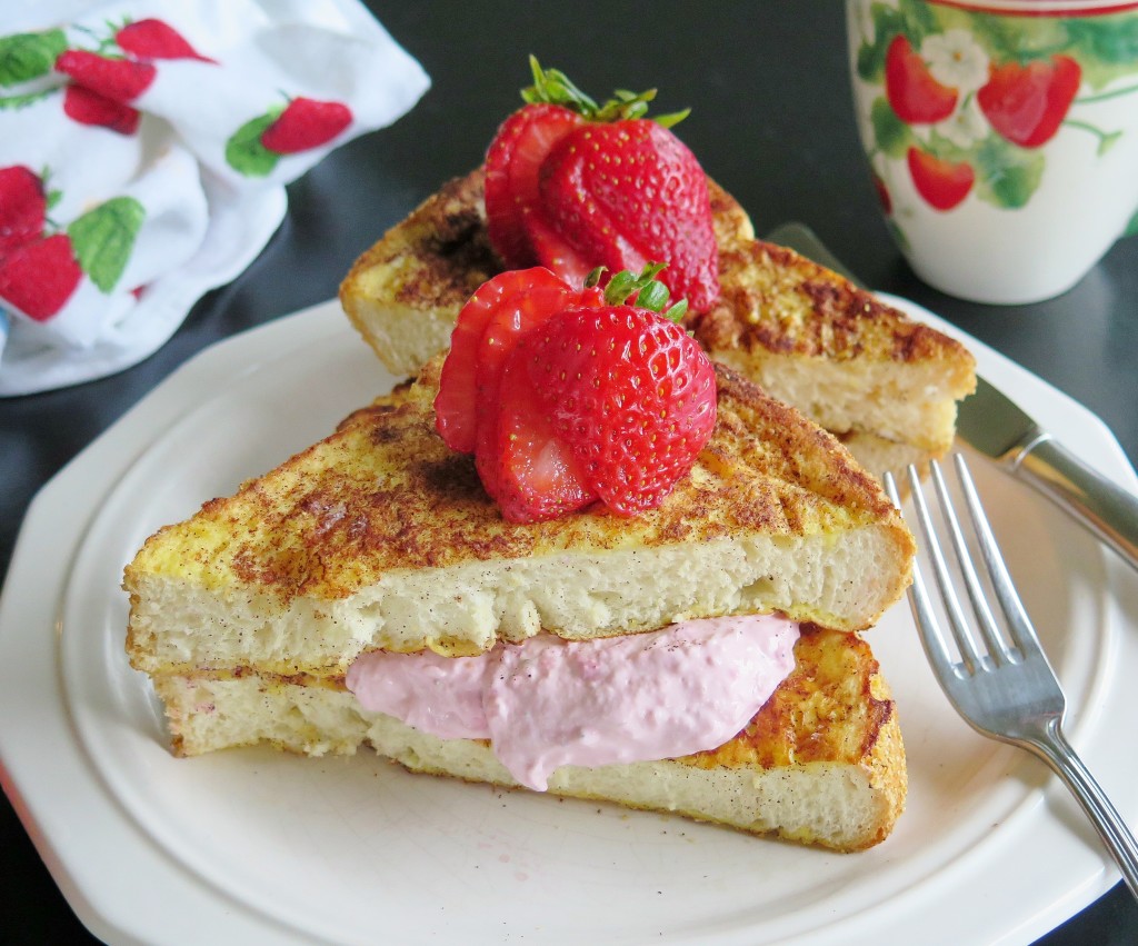 Strawberry Cream Cheese French Toast