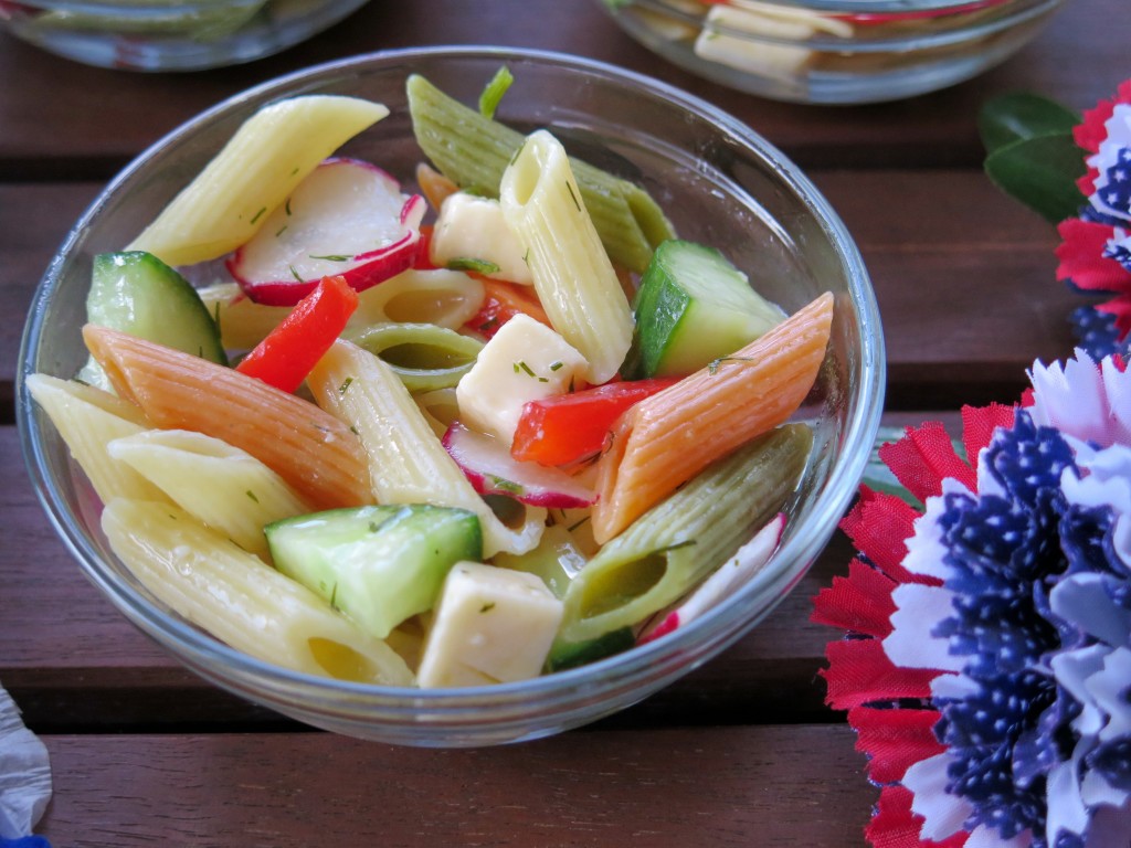 Yankee Doodle Noodle Salad bowl