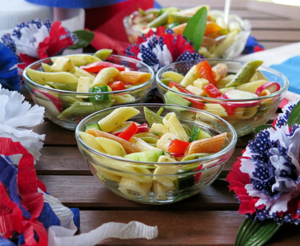 Yankee Doodle Noodle Salad