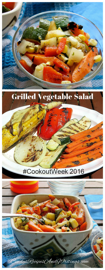 grilled vegetable salad cookout week