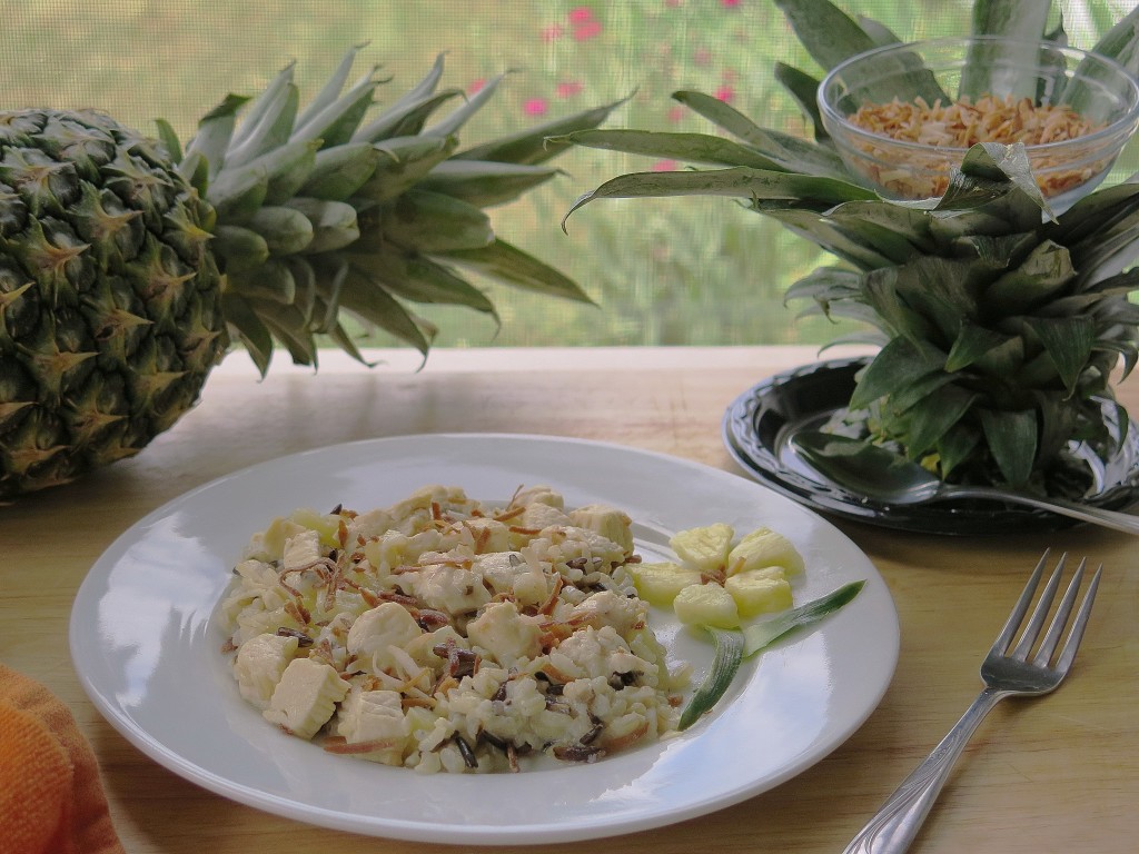 Pina Colada Chicken and Rice