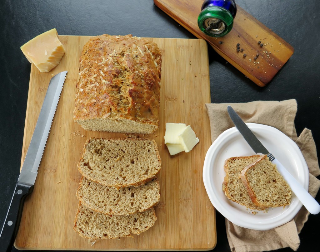 Parmesan Cracked Pepper Bread