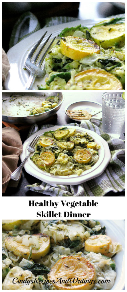 Healthy Skillet Vegetable Dinner