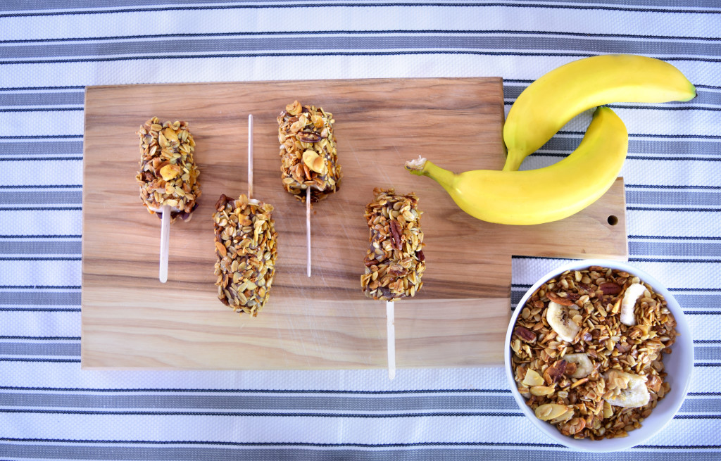 Viki's Granola Banana Granola Pops