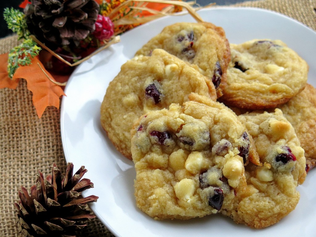 Cranberry White Chocolate Cookies