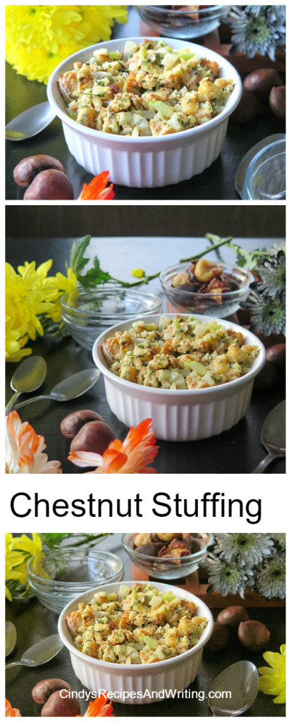 Chestnut Stuffing #SundaySupper