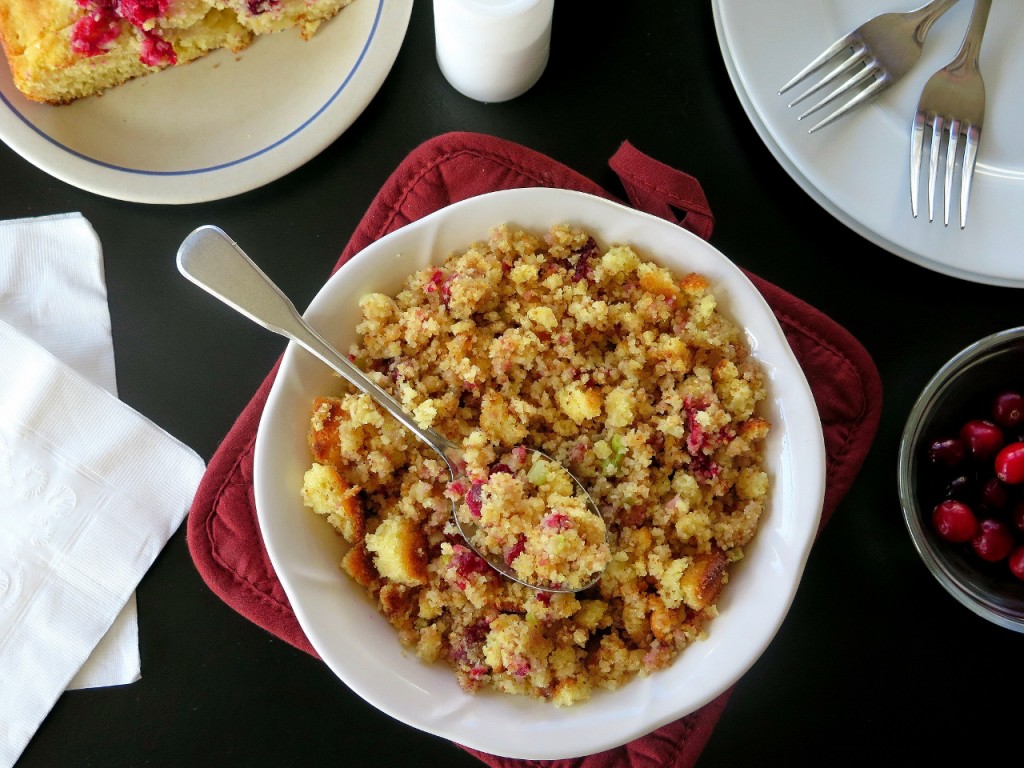 Cranberry Cornbread Stuffing