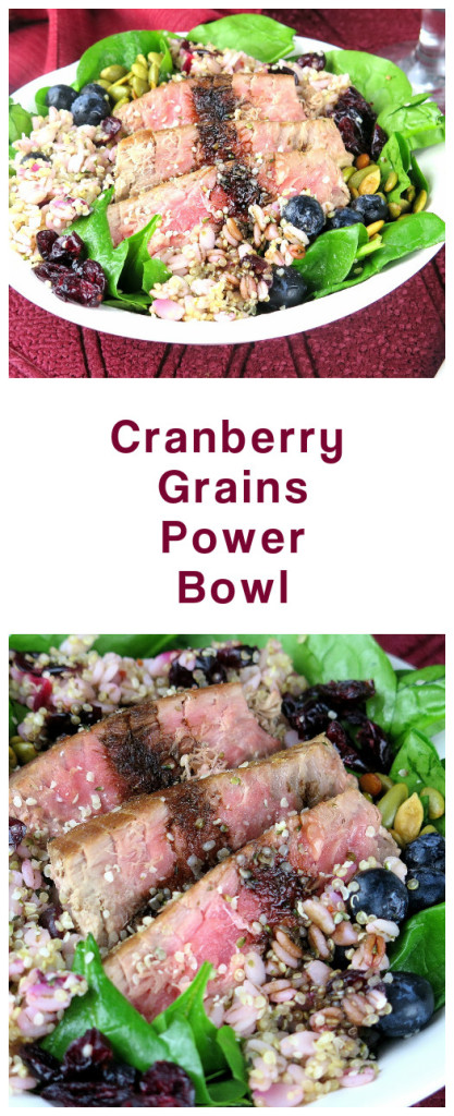 Cranberry Grains Power Bowl