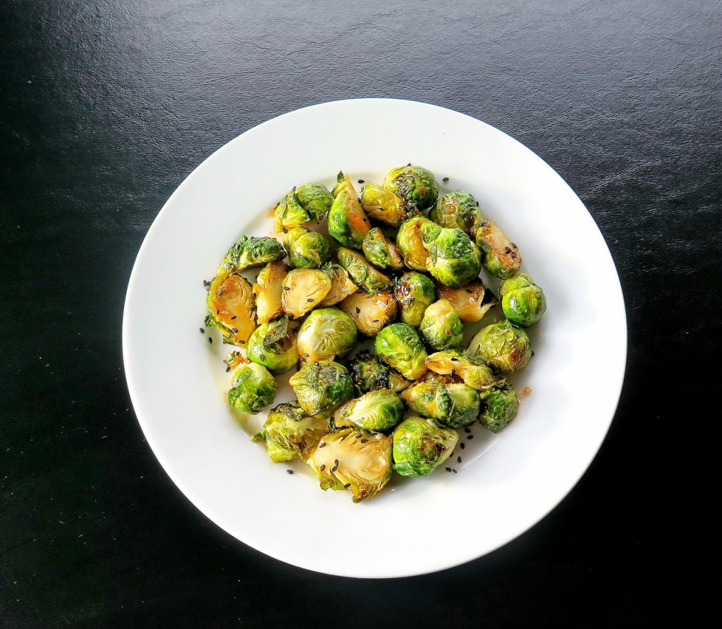 Easy Sweet Asian Brussels Sprouts