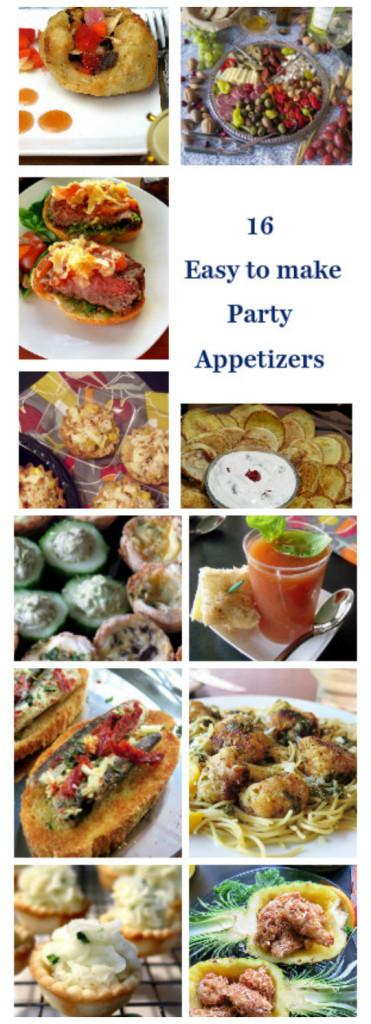 16 easy appetizers