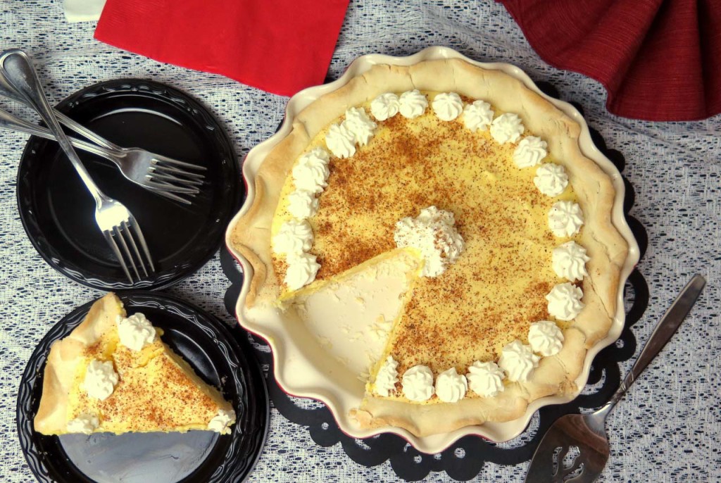 Eggnog Pie