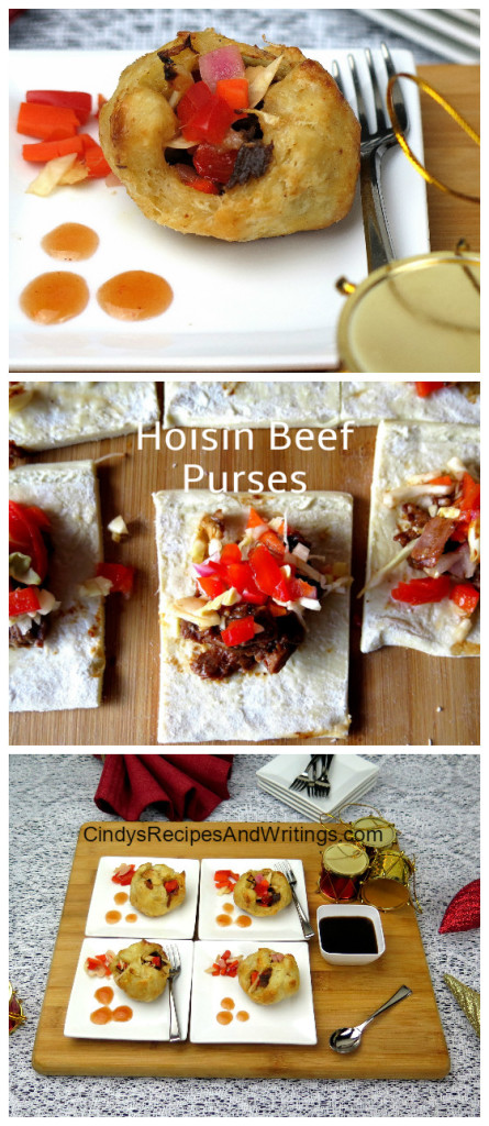 Hoisin Beef Purses