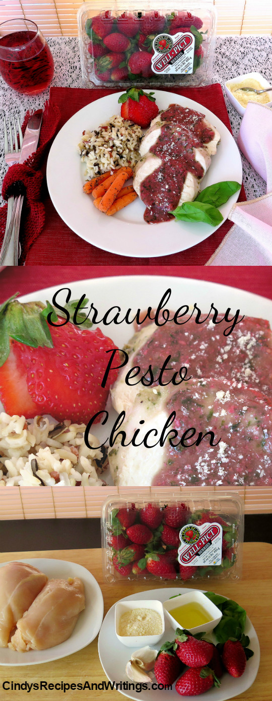 Strawberry Pesto Chicken