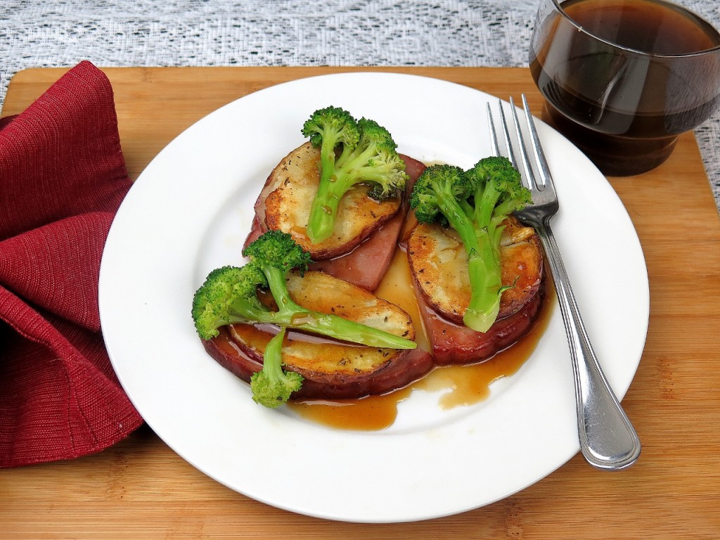 Turkey Ham Potato Broccoli Stackers 