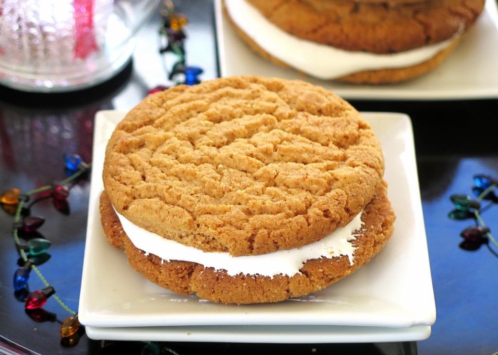 Peanut Butter Marshmallow Cookies