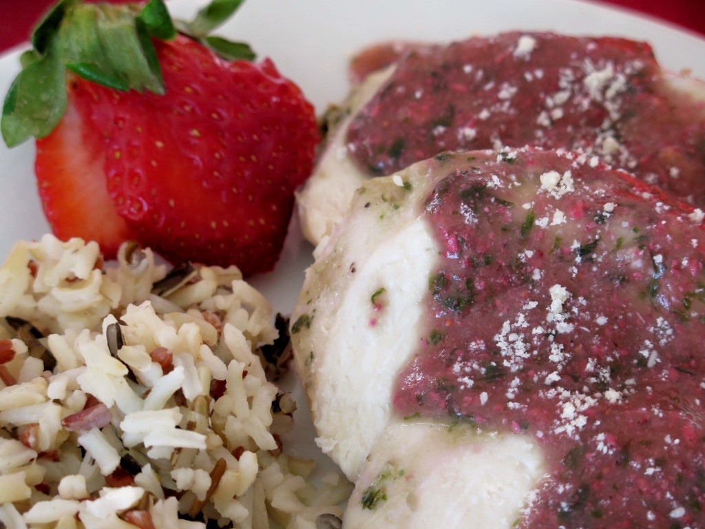 Strawberry Pesto Chicken